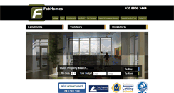 Desktop Screenshot of fabhomes.co.uk